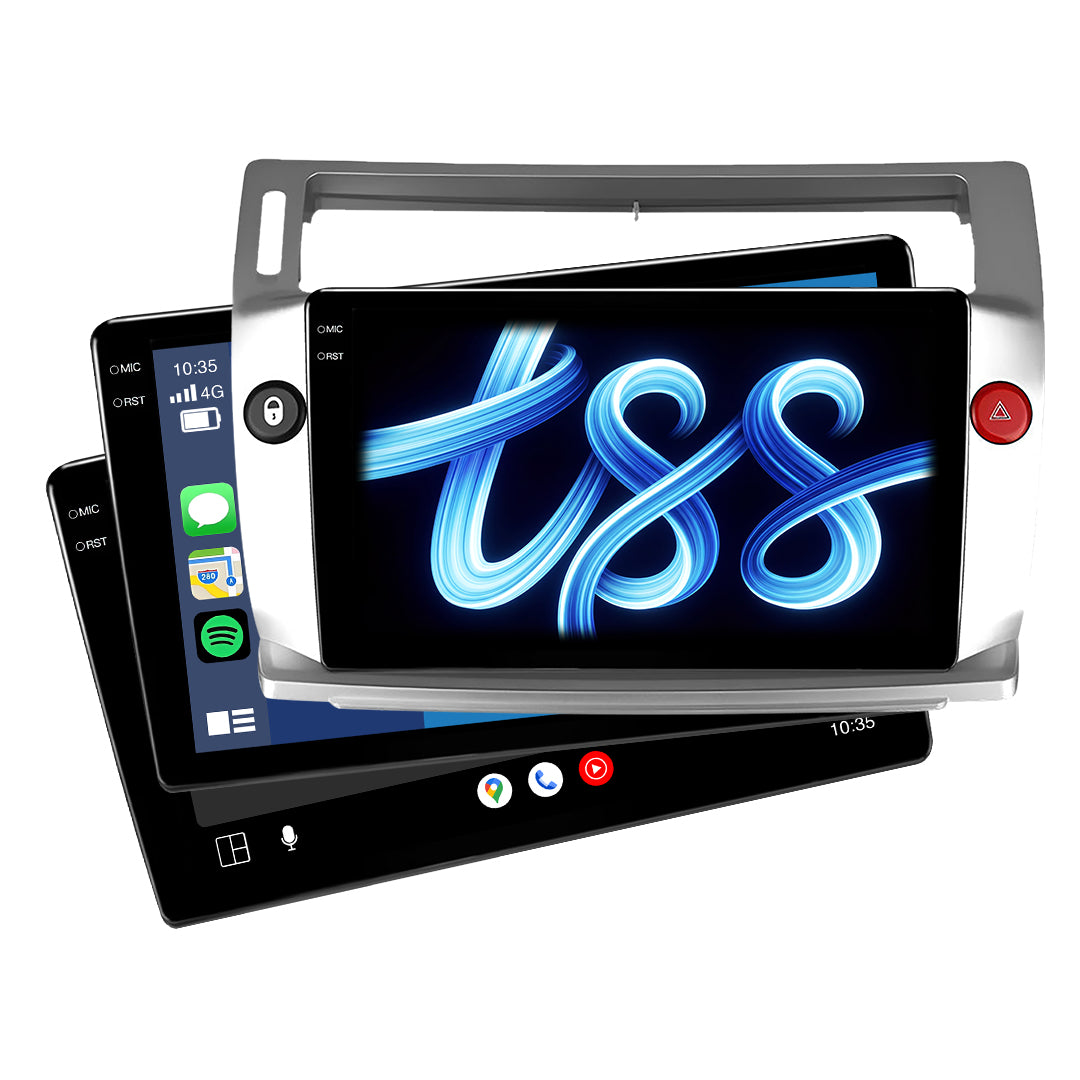 Citroen C4 B7 C-Triomphe / C-Quantre (2004 - 2014) Apple CarPlay / Android Auto Head Unit