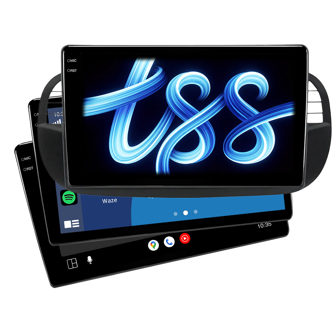 Fiat 500 Series 1 (2008 - 2014) Apple CarPlay / Android Auto Head Unit