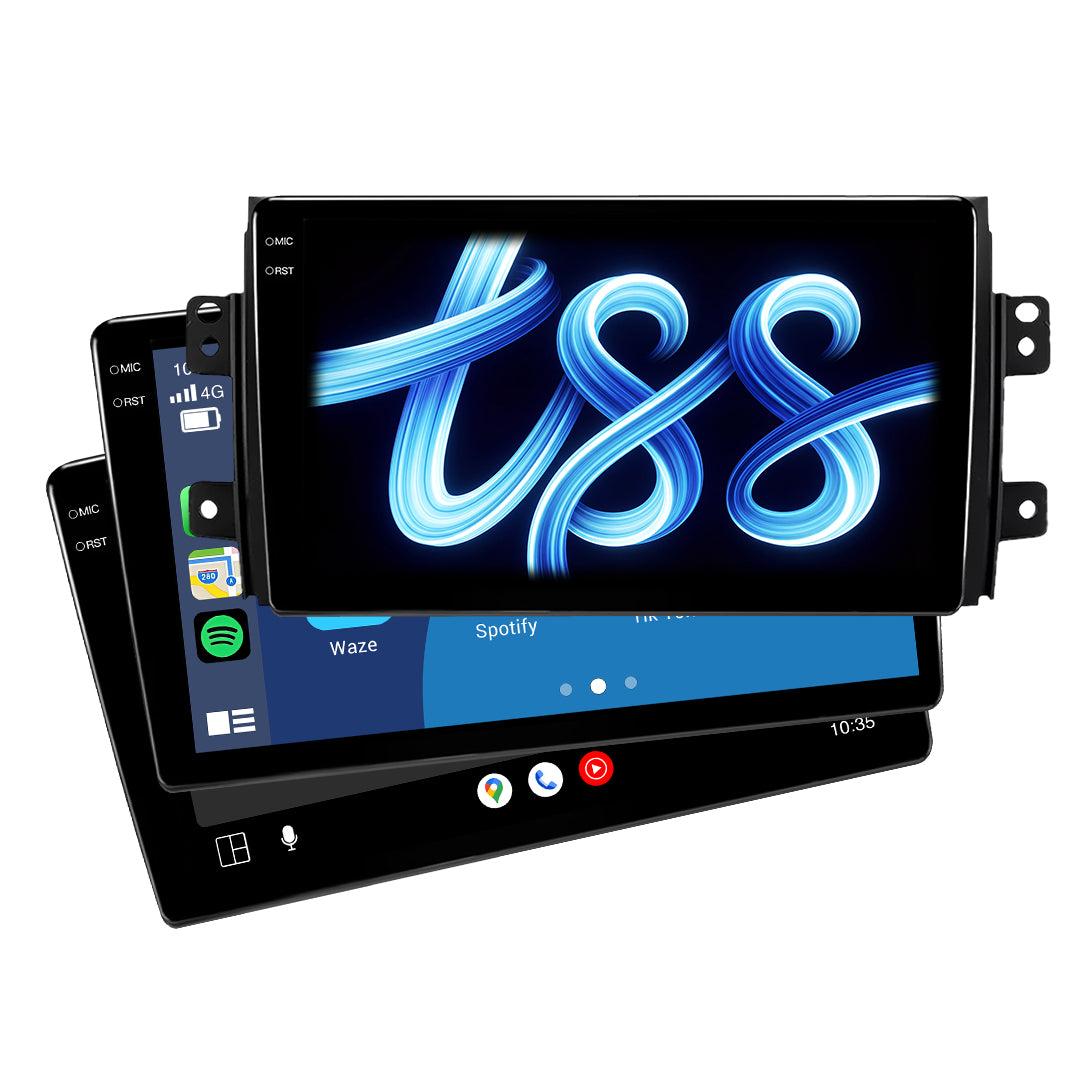 Fiat Sedici 189 (2005 - 2014) Apple CarPlay / Android Auto Head Unit