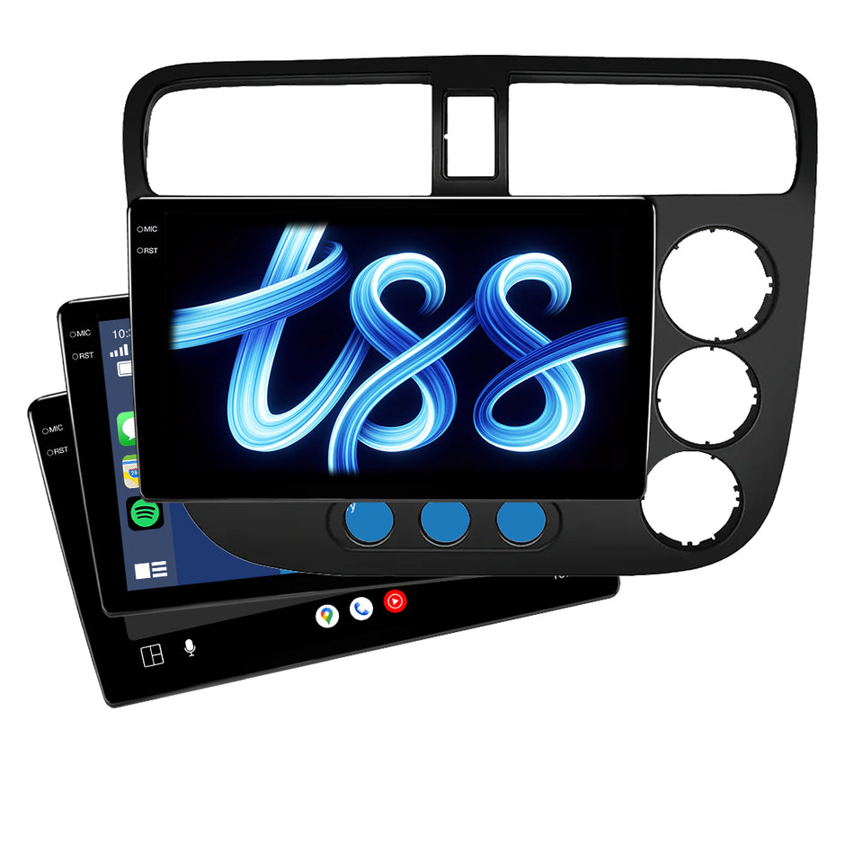 Honda Civic ES Sedan (2000 - 2005) Apple CarPlay / Android Auto Head Unit
