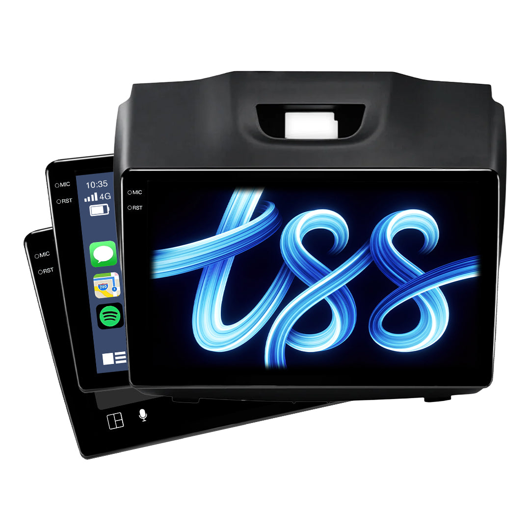 Isuzu MU-X (2012 - 2020) Roof Screen Apple CarPlay / Android Auto Head Unit