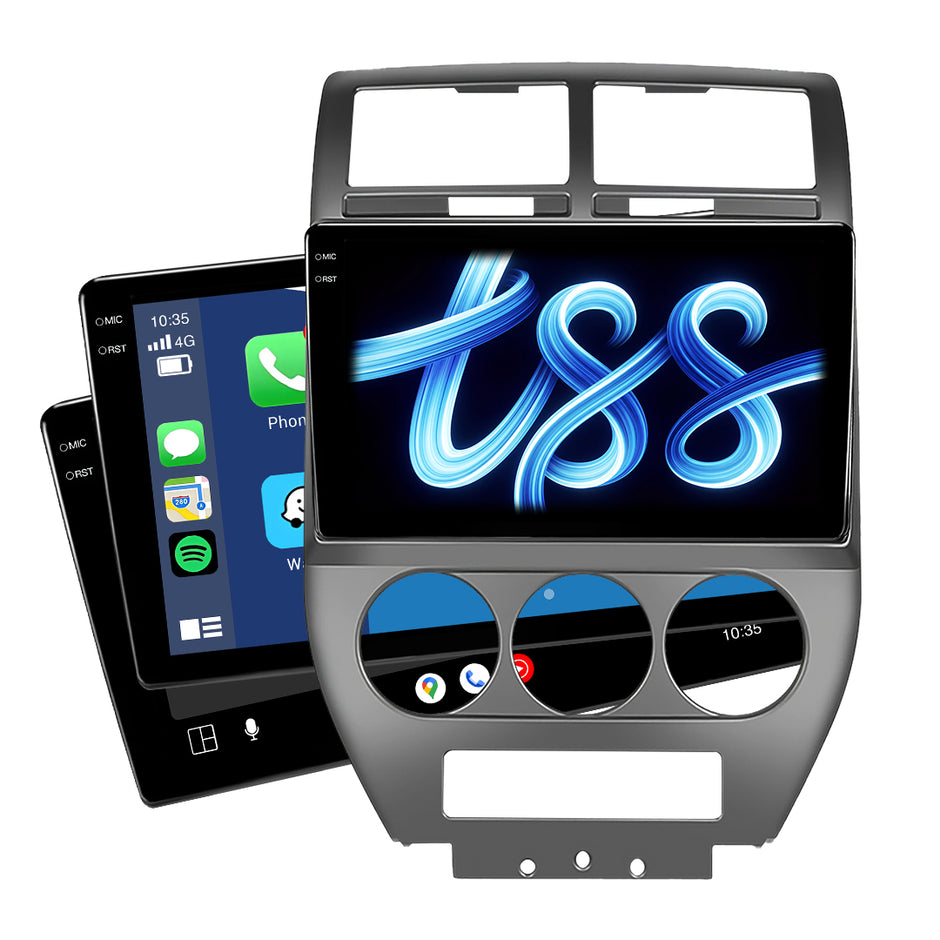 Jeep Compass MK (2006 - 2010) Apple CarPlay / Android Auto Head Unit