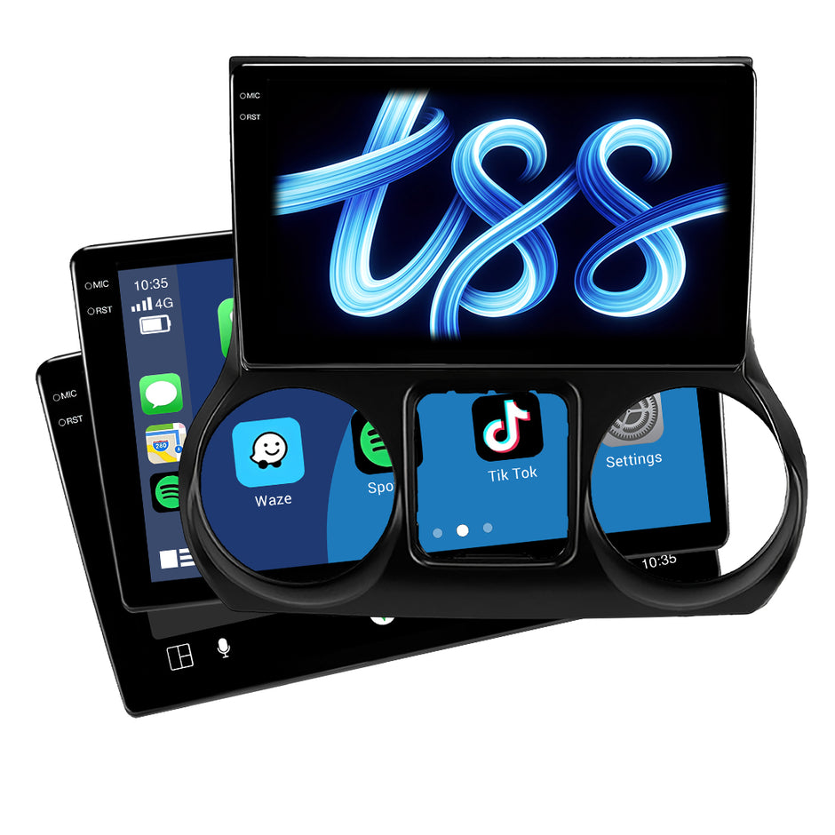 Jeep Wrangler JK 3-Door (2010 - 2018) Apple CarPlay / Android Auto Head Unit