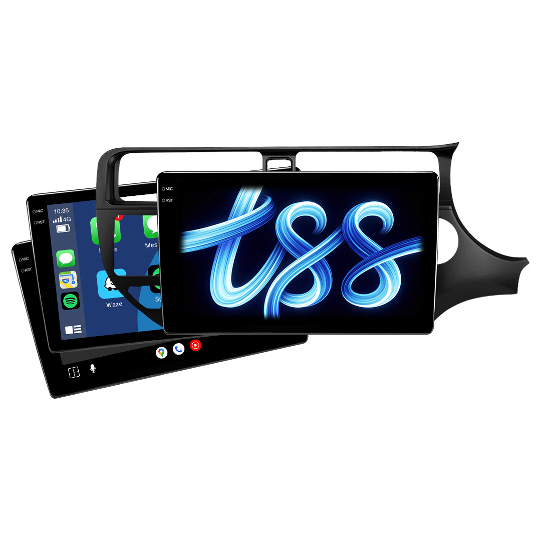 Kia Rio UB (2012 - 2014) Vertical Hazard Button Apple CarPlay / Android Auto Head Unit