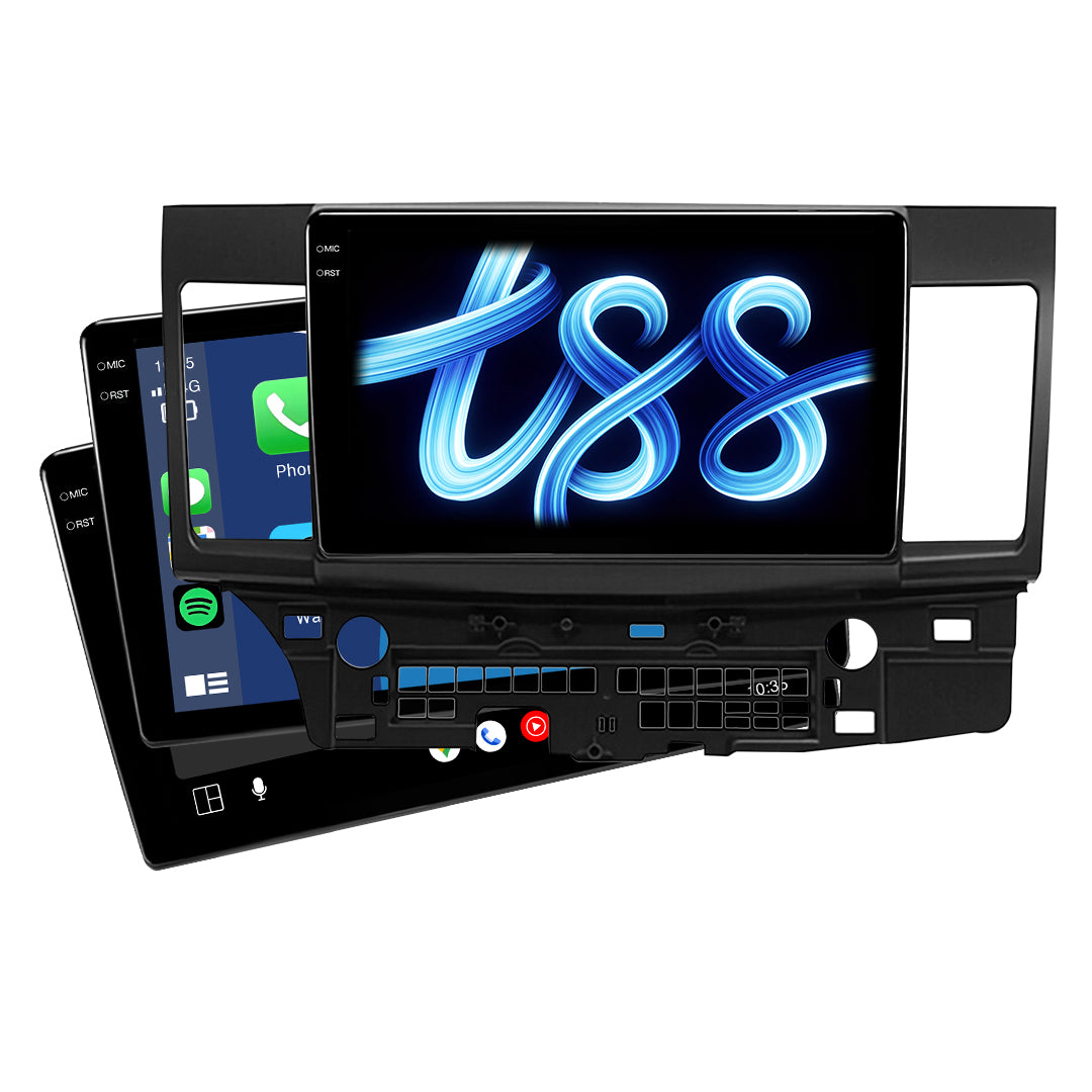 Mitsubishi Lancer Evo 10 CY / CJ / CF (2007 - 2017) Apple CarPlay / Android Auto Head Unit