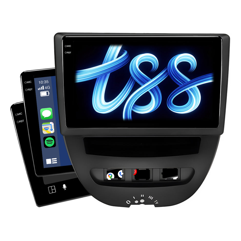 Peugeot 107 (2005 - 2014) Apple CarPlay / Android Auto Head Unit