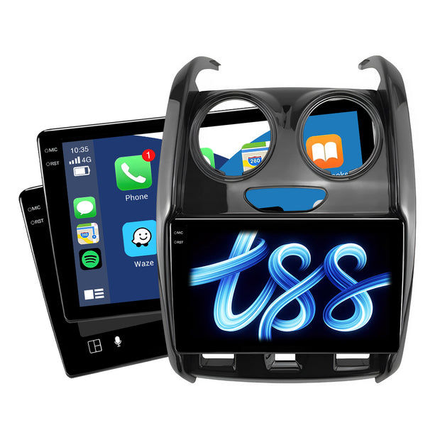Renault Duster Gen 1 / 2 (2015 - 2020) Apple CarPlay / Android Auto Head Unit