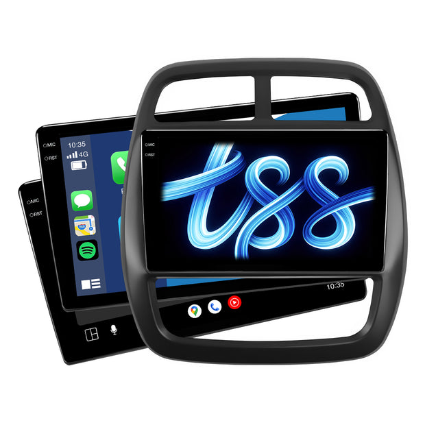Renault Kwid (2012 - 2017) Apple CarPlay / Android Auto Head Unit