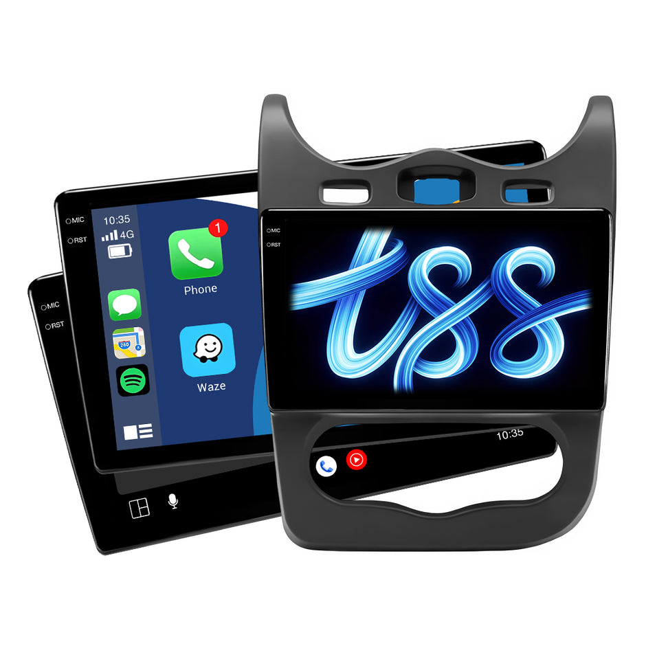 Renault Sandero Gen 1 (2009 - 2014) Apple CarPlay / Android Auto Head Unit