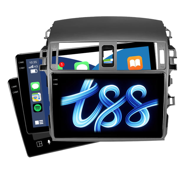 Toyota Corolla E140 / E150 (2007 - 2013) Apple CarPlay / Android Auto Head Unit