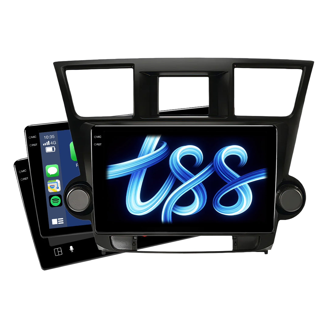 Toyota Kluger XU40 (2009 - 2014) Apple CarPlay / Android Auto Head Unit