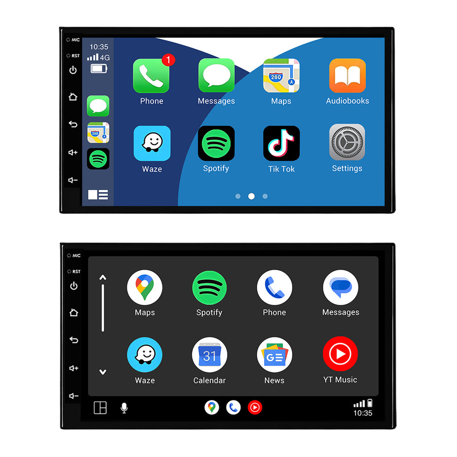 Toyota LandCruiser 70 / 73 / 75 / 78 / 79 Series (1983 - 2006) Apple CarPlay / Android Auto Head Unit