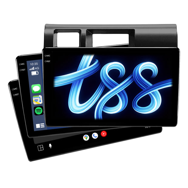 Toyota LandCruiser 70 76 79 Series (2008 - 2023) Post-Facelift Apple CarPlay / Android Auto Head Unit