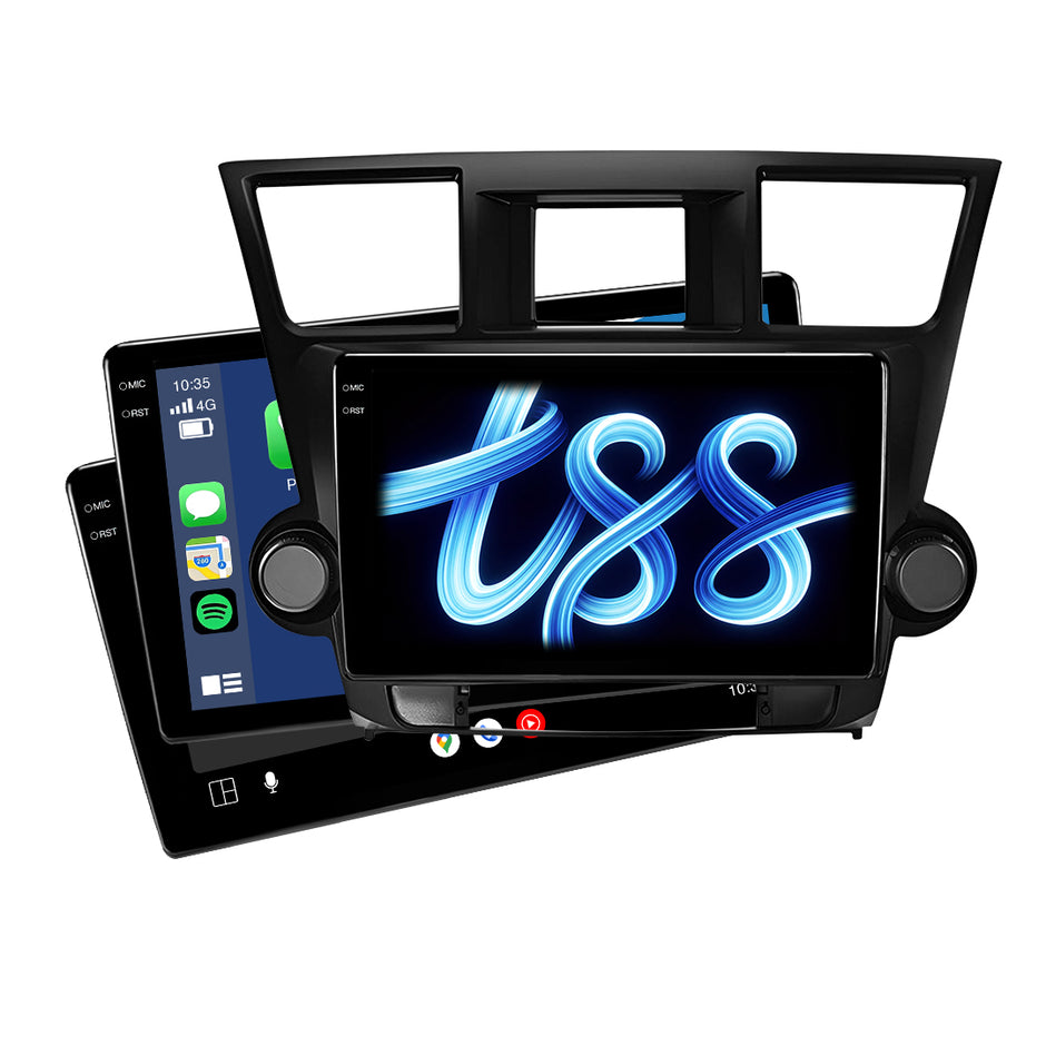 Toyota Kluger XU40 (2007 - 2013) Apple CarPlay / Android Auto Head Unit