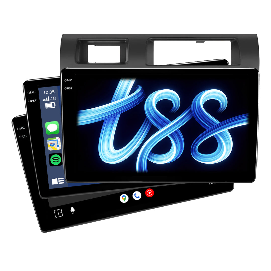 Toyota LandCruiser 70 76 79 Series (2008 - 2023) Pre-Facelift Apple CarPlay / Android Auto Head Unit