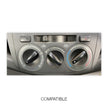 Toyota Hilux N70 (2005 - 2015) Straight Knob AC Panel Apple CarPlay / Android Auto Head Unit