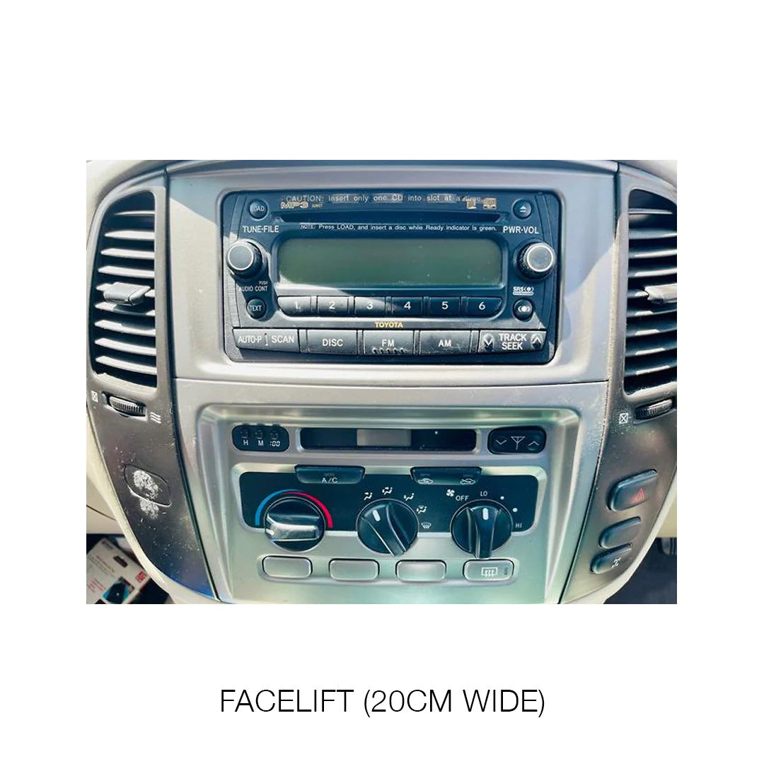 Toyota LandCruiser 100 Series (1999 - 2007) Apple CarPlay / Android Auto Head Unit